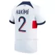 Maillot Paris Saint-Germain Hakimi 2 Homme Extérieur 2023-24