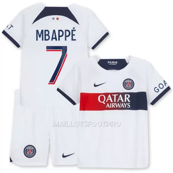 Maillot Paris Saint-Germain Mbappé 7 Enfant Extérieur 2023-24