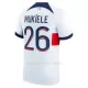 Maillot Paris Saint-Germain Mukiele 26 Homme Extérieur 2023-24