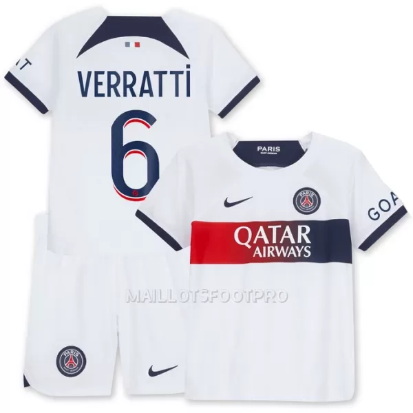 Maillot Paris Saint-Germain Verratti 6 Enfant Extérieur 2023-24