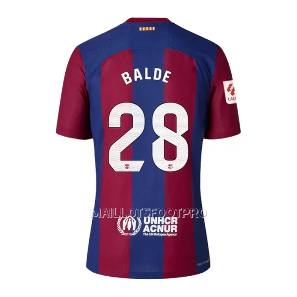 Maillot FC Barcelone Balde 28 Enfant Domicile 2023-24