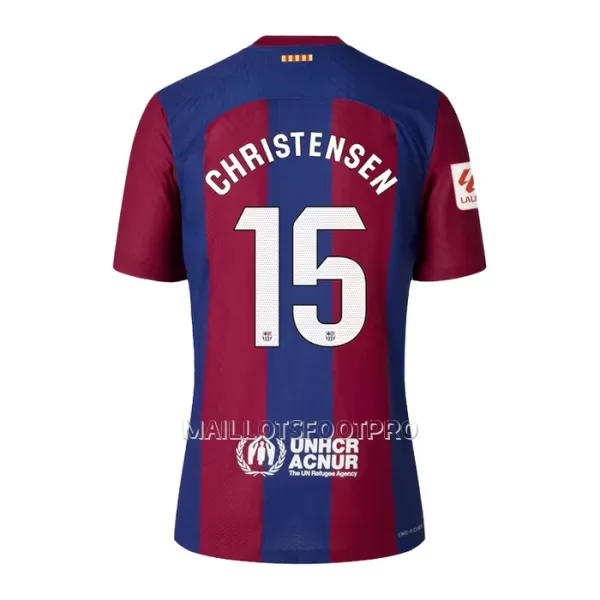 Maillot FC Barcelone Christensen 15 Enfant Domicile 2023-24