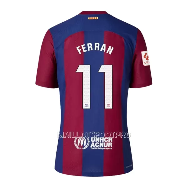 Maillot FC Barcelone Ferran 11 Enfant Domicile 2023-24