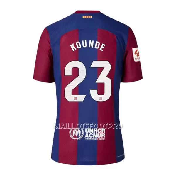 Maillot FC Barcelone Kounde 23 Enfant Domicile 2023-24