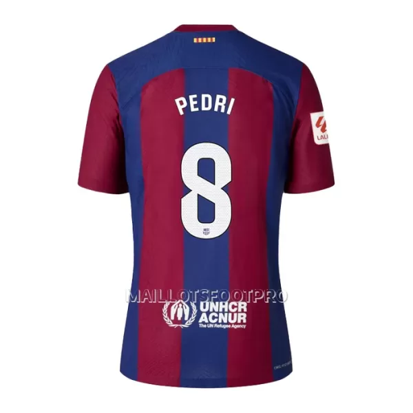 Maillot FC Barcelone Pedri 8 Homme Domicile 2023-24