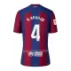 Maillot FC Barcelone R. Araujo 4 Enfant Domicile 2023-24