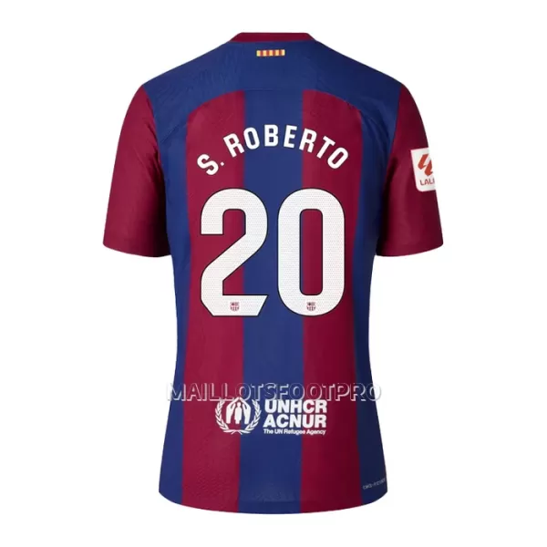 Maillot FC Barcelone S. Roberto 20 Enfant Domicile 2023-24