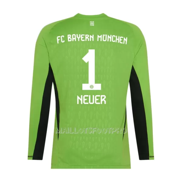 Maillot Gardien FC Bayern Munich Manuel Neuer 1 Homme Extérieur 2023-24 Manches Longues