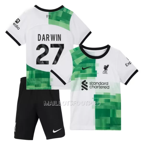 Maillot Liverpool Darwin 27 Enfant Extérieur 2023-24