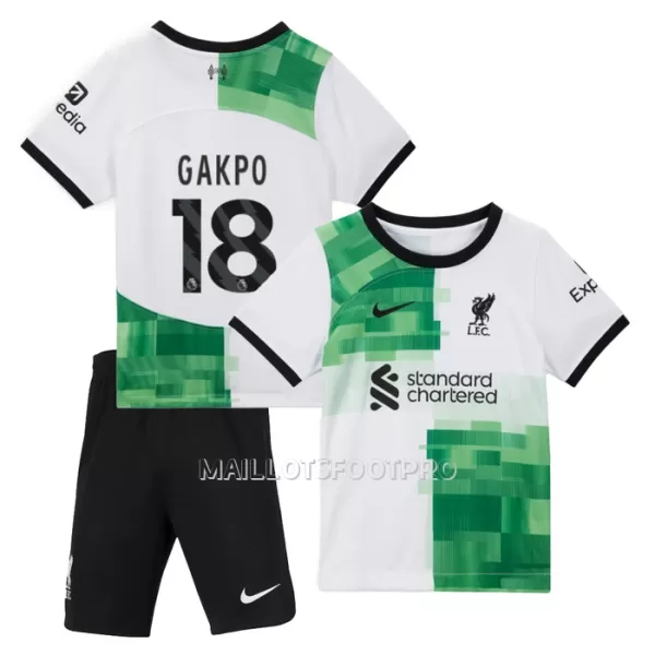 Maillot Liverpool Gakpo 18 Enfant Extérieur 2023-24