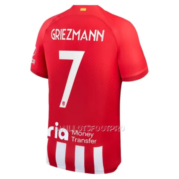 Maillot Atlético Madrid Griezmann 7 Enfant Domicile 2023-24