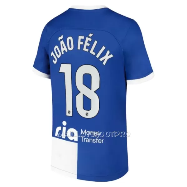 Maillot Atlético Madrid João Félix 18 Enfant Extérieur 2023-24