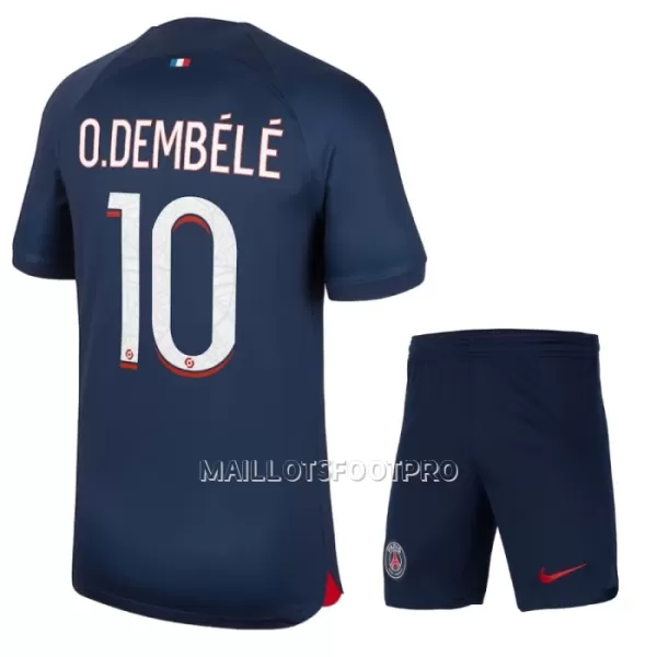 Maillot Paris Saint-Germain Dembele 10 Enfant Domicile 2023-24