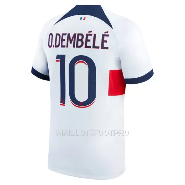 Maillot Paris Saint-Germain Dembele 10 Enfant Extérieur 2023-24