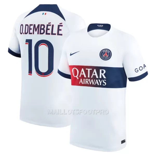 Maillot Paris Saint-Germain Dembele 10 Homme Extérieur 2023-24