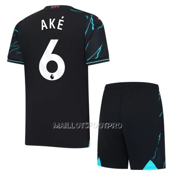 Maillot Manchester City Ake 6 Enfant Third 2023-24