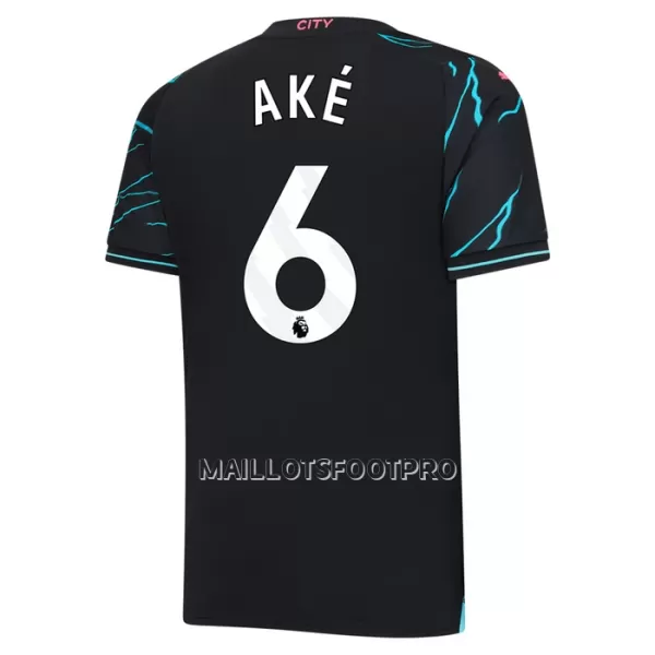 Maillot Manchester City Ake 6 Enfant Third 2023-24