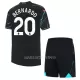 Maillot Manchester City Bernardo 20 Enfant Third 2023-24