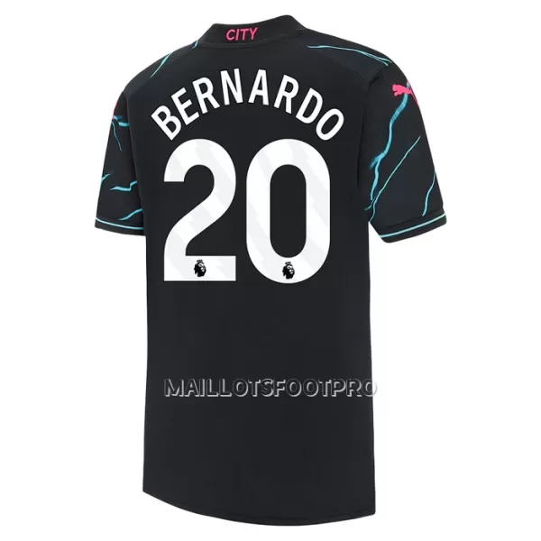 Maillot Manchester City Bernardo 20 Homme Third 2023-24