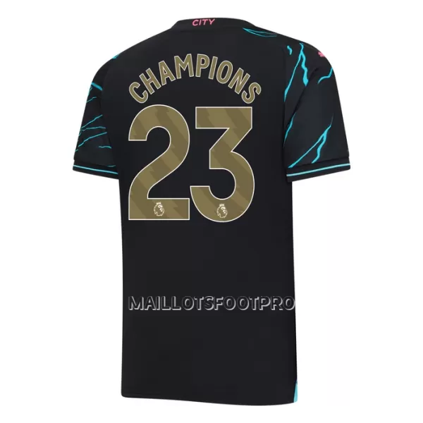 Maillot Manchester City Champions 23 Homme Third 2023-24