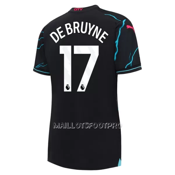 Maillot Manchester City De Bruyne 17 Femme Third 2023-24