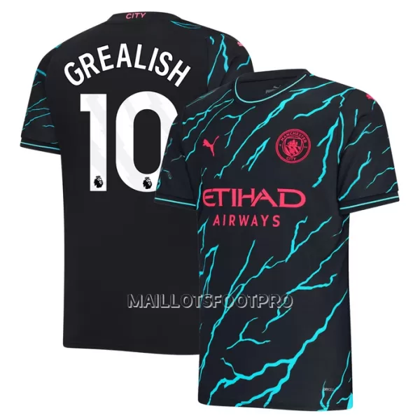 Maillot Manchester City Grealish 10 Homme Third 2023-24