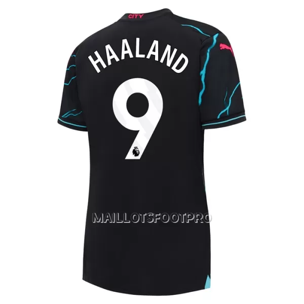 Maillot Manchester City Haaland 9 Femme Third 2023-24