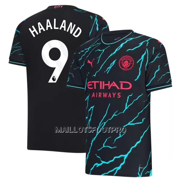 Maillot Manchester City Haaland 9 Homme Third 2023-24