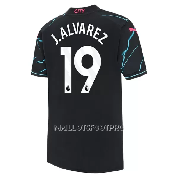 Maillot Manchester City J. Alvarez 19 Homme Third 2023-24