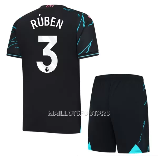 Maillot Manchester City Ruben 3 Enfant Third 2023-24