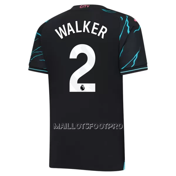 Maillot Manchester City Walker 2 Homme Third 2023-24