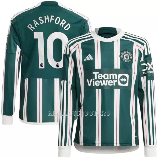 Maillot Manches Longues Manchester United Rashford 10 Homme Extérieur 2023-24