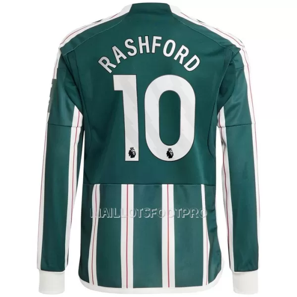 Maillot Manches Longues Manchester United Rashford 10 Homme Extérieur 2023-24