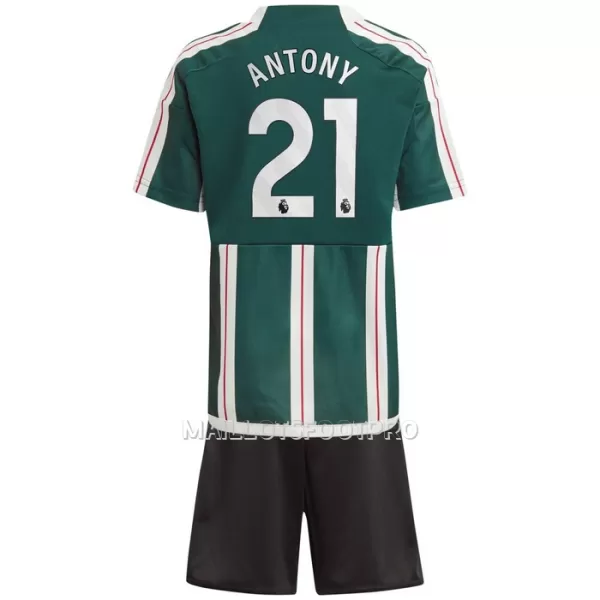 Maillot Manchester United Antony 21 Enfant Extérieur 2023-24