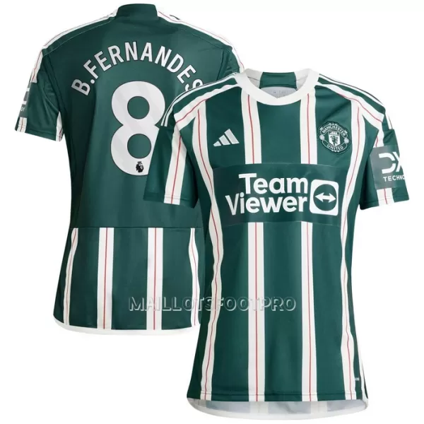 Maillot Manchester United Bruno Fernandes 8 Homme Extérieur 2023-24