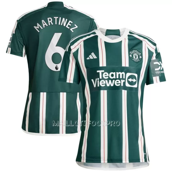 Maillot Manchester United Martinez 6 Homme Extérieur 2023-24