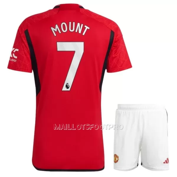 Maillot Manchester United Mount 7 Enfant Domicile 2023-24