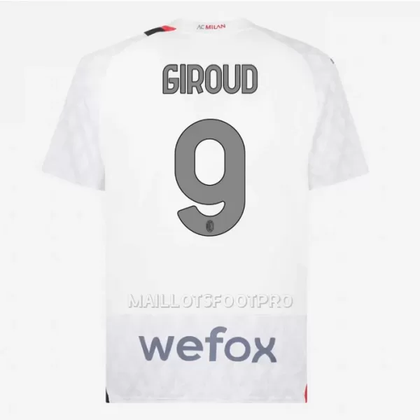 Maillot AC Milan Giroud 9 Homme Extérieur 2023-24