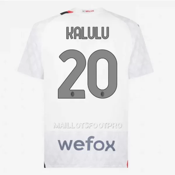 Maillot AC Milan Kalulu 20 Homme Extérieur 2023-24