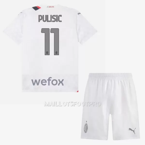 Maillot AC Milan Pulisic 11 Enfant Extérieur 2023-24