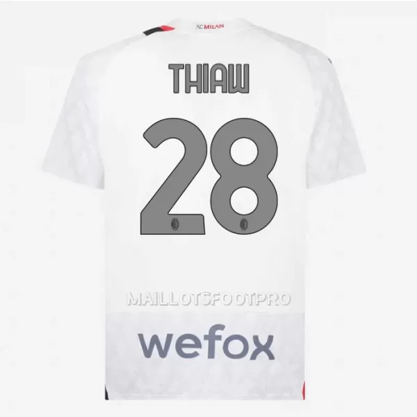 Maillot AC Milan Thiaw 28 Homme Extérieur 2023-24