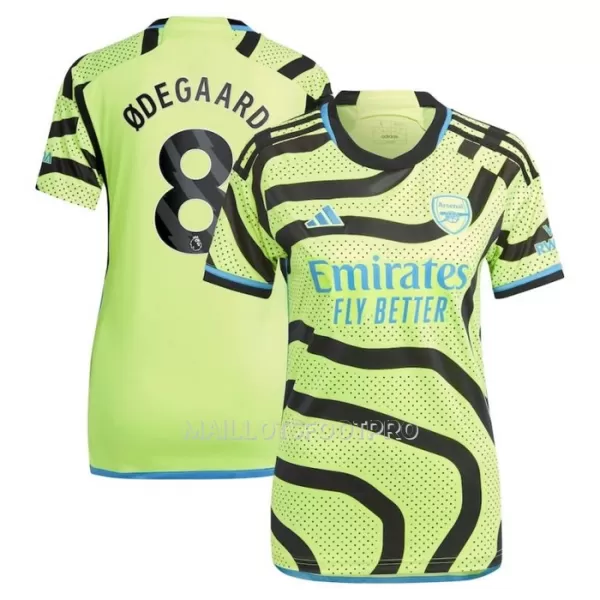 Maillot Arsenal Odegaard 8 Femme Extérieur 2023-24