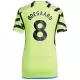 Maillot Arsenal Odegaard 8 Femme Extérieur 2023-24