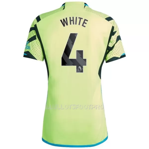 Maillot Arsenal White 4 Homme Extérieur 2023-24