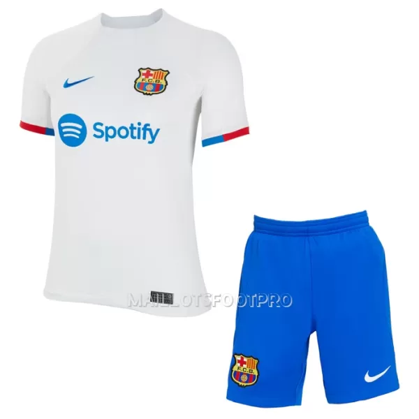 Maillot FC Barcelone Enfant Extérieur 2023-24