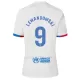 Maillot FC Barcelone Lewandowski 9 Enfant Extérieur 2023-24