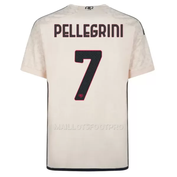 Maillot AS Roma Pellegrini 7 Homme Extérieur 2023-24