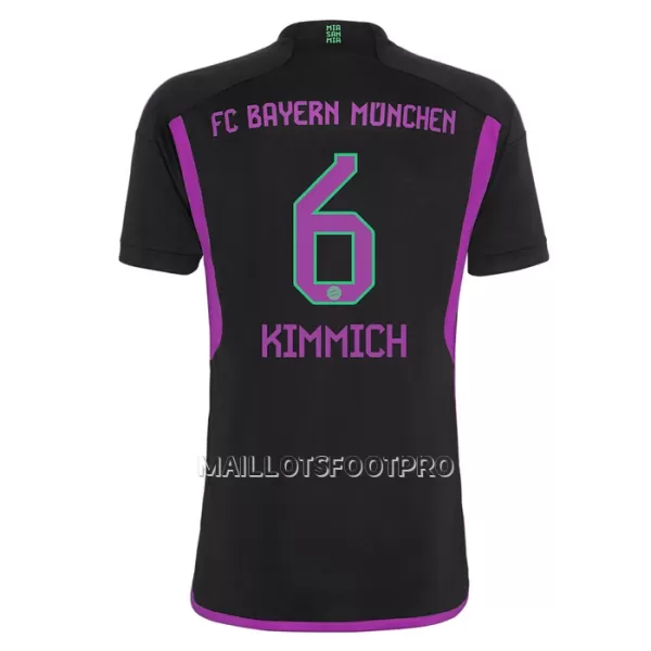 Maillot FC Bayern Munich Kimmich 6 Enfant Extérieur 2023-24