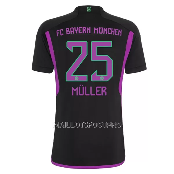 Maillot FC Bayern Munich Muller 25 Enfant Extérieur 2023-24