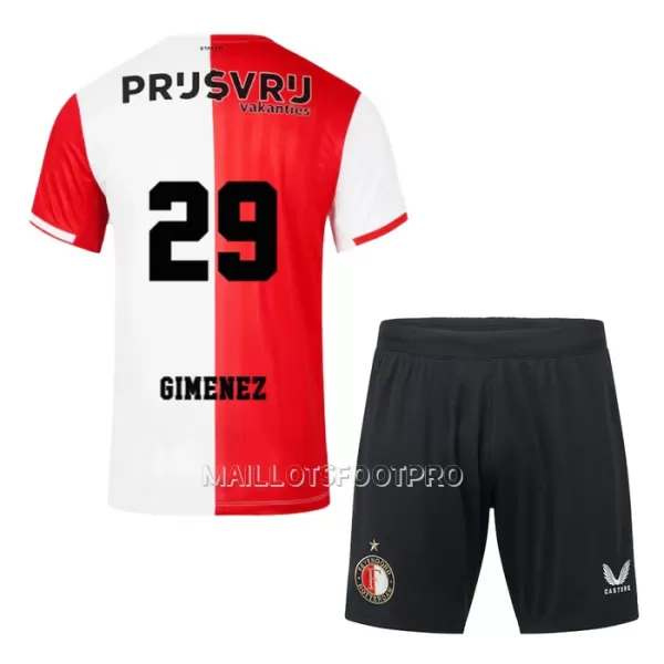 Maillot Feyenoord Gimenez 29 Enfant Domicile 2023-24